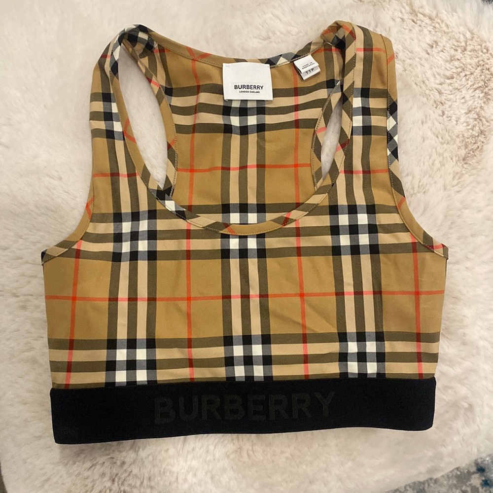 Burberry bra top size xxs